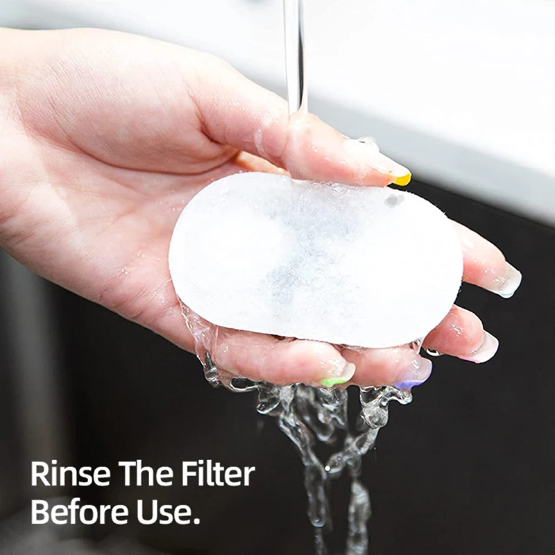 ROJECO Water Fountain Replaceable Filter Only for Transparent Cat Water Fountain for Cats Drinkers Pet Dog Water Purifier Filter - Image 4