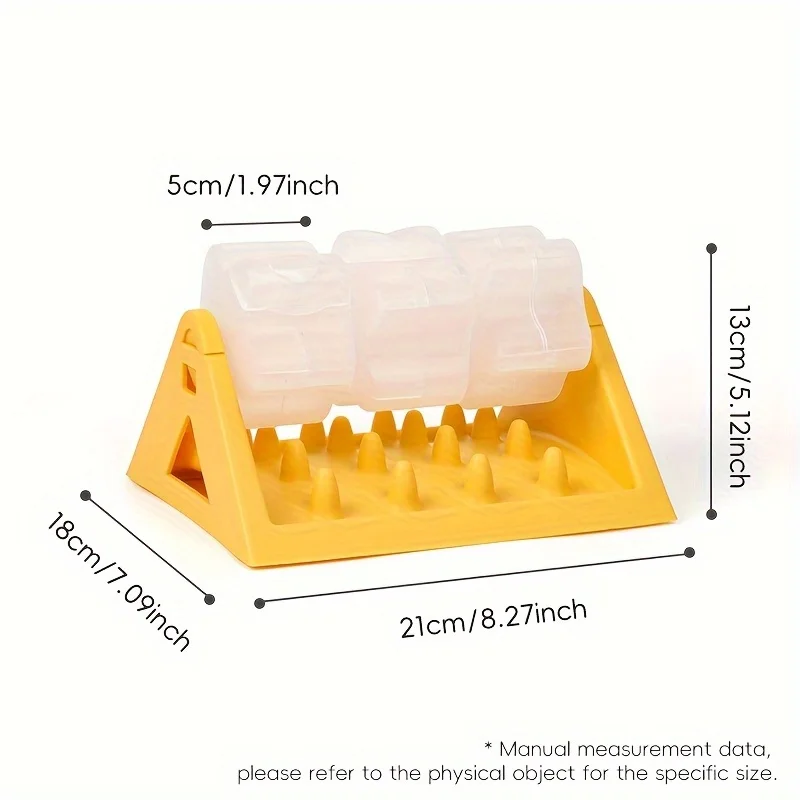 Interactive Dog Toys Food Dispenser Toy - Puzzle Feeder with Leak-Proof Design Slow-Feeding Design Durable PP Material for Dogs - Image 3