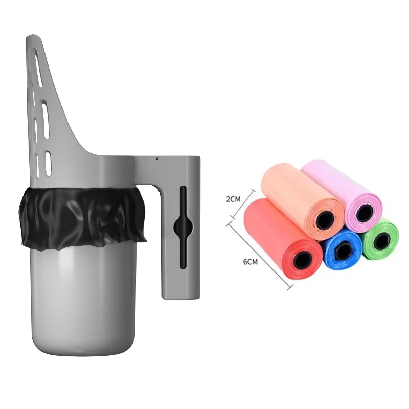 New Cat Litter Shovel Scoop with Refill Bag For Pet Filter Clean Toilet Garbage Picker Cat Supplies Cat Litter Box Self Cleaning - Image 7
