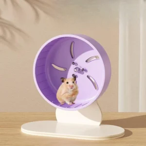 Hamster Running Wheel Golden Bear Pet Exclusive Soothing Toy Silent Stand Roller Hamster Cage Running Wheel
