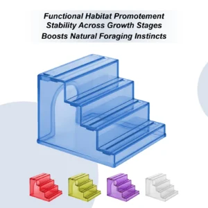 Hamster Climbing Ladder Anti-slip Stairs Hamster House Platforms Ladder Toy Small Animals Climbing Stairs For Gerbils Guinea Pig