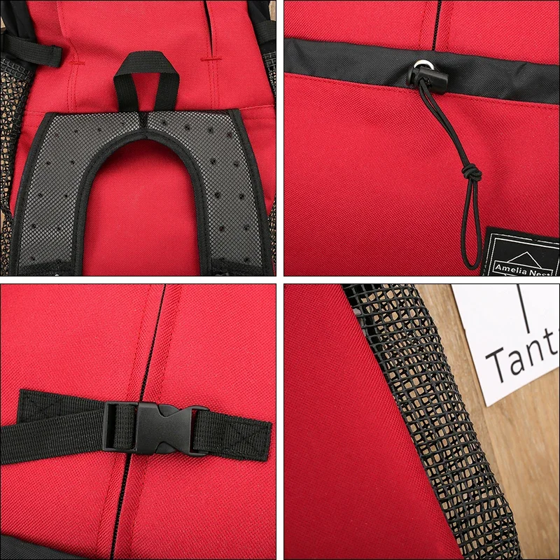 Strong Nylon Dog Carrier Backpack for Small Medium Dogs High Quality Breathable Cycling Backpack for Outdoor Travel Pet Supplies - Image 4