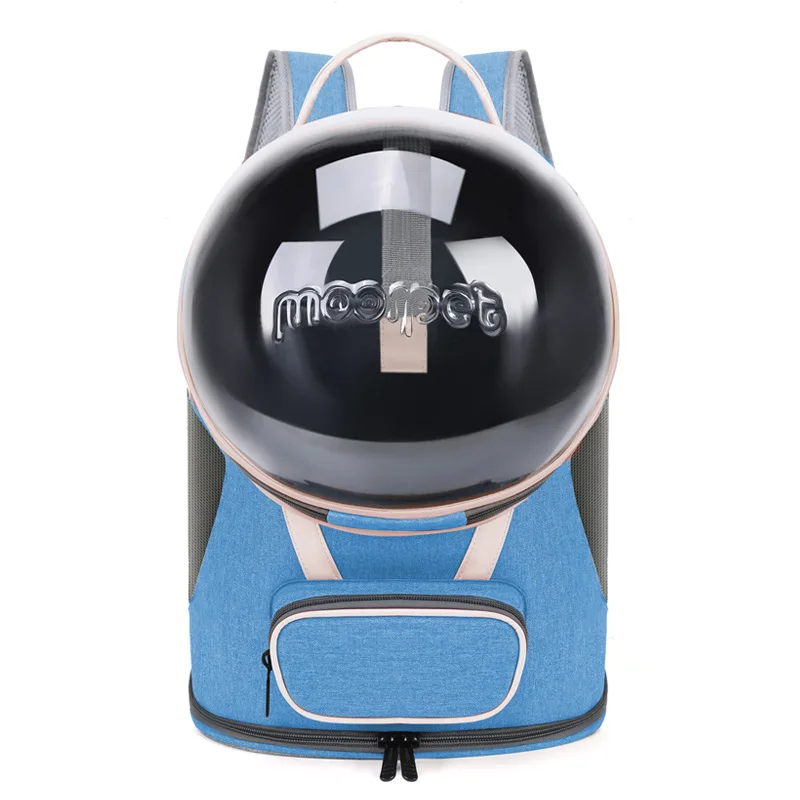 Pet Cat Outdoor Carrier Space Backpack Transparent Large Opening Breathable Carrying Bag for Pet Products Supplies - Image 7