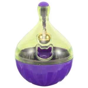 Cat Treat Dispenser Interactive Tumbler Design Food Feeder for Cats Dogs Slow Feeding Pet Dispenser Fun Indoor Play