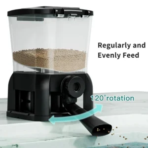 Jebao Jecod Fish Feeder Aquarium Fish Pond Large Capacity Automatic WiFi Feeder Koi Feeder Smart Control Aquarium Automatic Fee