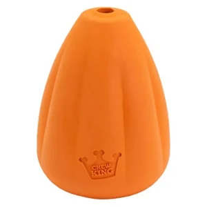 by Mammoth Premium Treat Dispensing Dog Toy Durable Natural Rubber Chew Toy with Bacon Flavor Safety Air Vent Interactive Enric