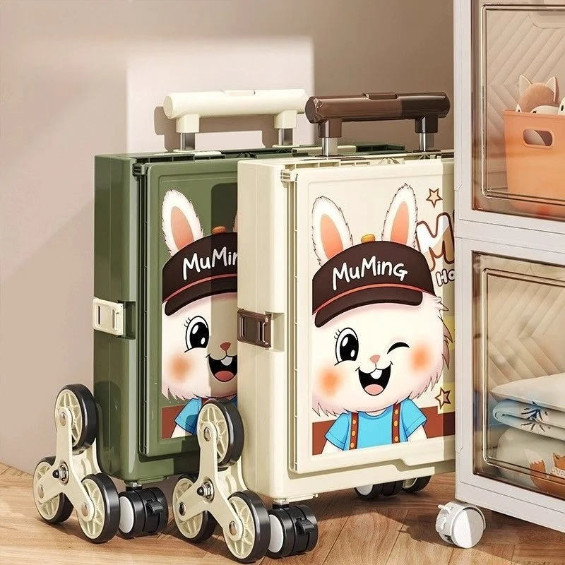 Folding Cat Dog Pet Trolley Case Large Capacity Pet Cat Carrier Bag Folded Cat Carrying Bag Pet Supplies Travel Trolley Case - Image 5