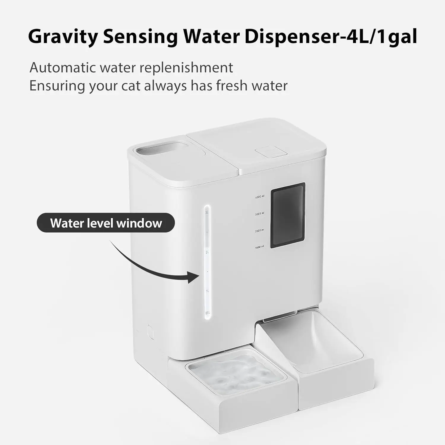 Top-Quality Cat Automatic Feeder 2 in 1 Pet Food and Water Fountain Wifi APP Control Smart Pet Feeder with Camera - Image 6
