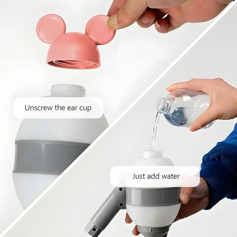 Pet Standing Water Dispenser Cat Dog Standing Bowl with Detachable Pole Automatically Feeding Water Height Adjustable - Image 5