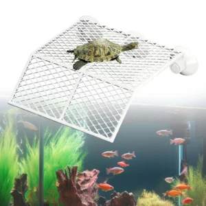 Reptile Basking Platform Turtle Dock Climbing Platform for Turtles Lizard Bearded Dragon Tank Habitat Anti-Slip Resting Platform