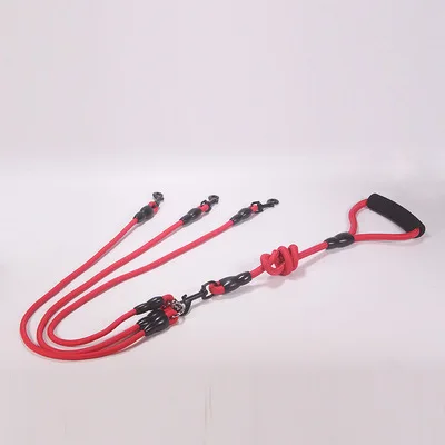 Pet Dog Leash Nylon Rope Double Dual Two Heads Dogs Leash 2 Way Coupler Walk Two and More Dogs Collars Harness Leads Dog Leashes - Image 12