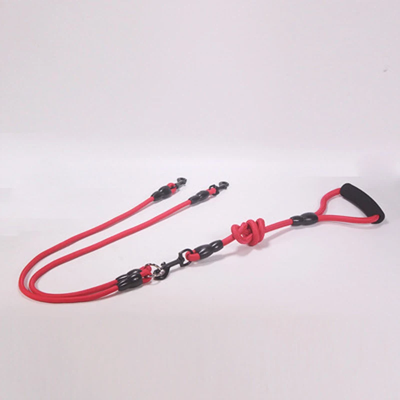 Pet Dog Leash Nylon Rope Double Dual Two Heads Dogs Leash 2 Way Coupler Walk Two and More Dogs Collars Harness Leads Dog Leashes - Image 10