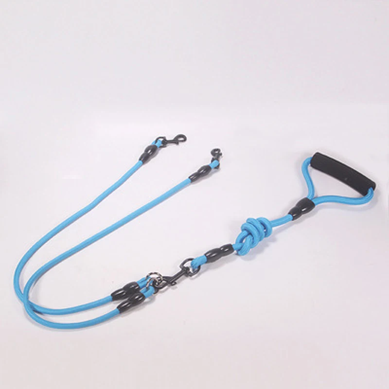 Pet Dog Leash Nylon Rope Double Dual Two Heads Dogs Leash 2 Way Coupler Walk Two and More Dogs Collars Harness Leads Dog Leashes - Image 14