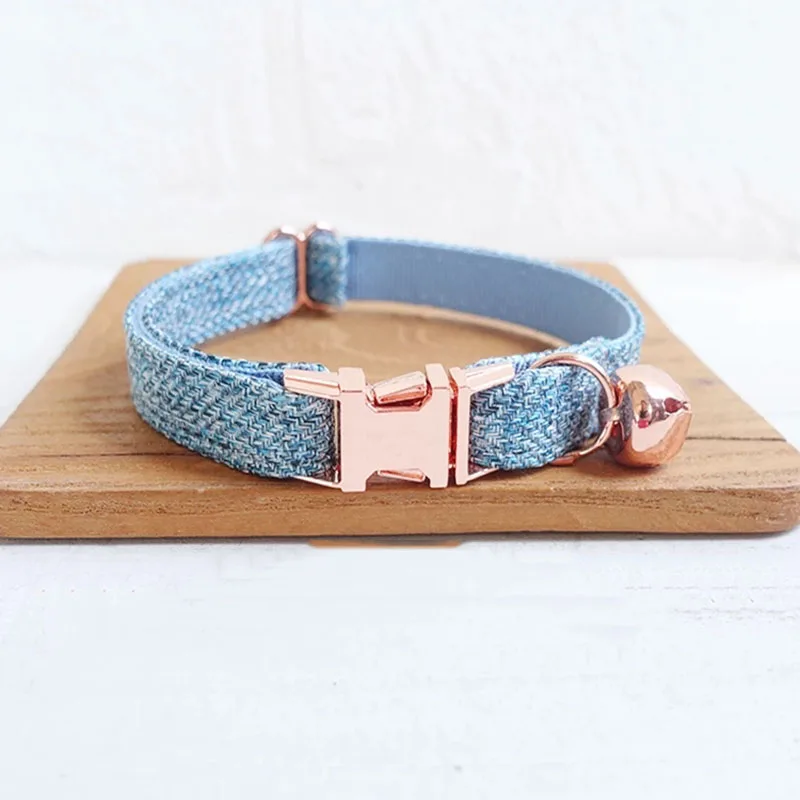 Personalized Cat Collar with Bell Bow tie Engraving Cat Necklace Tag Name Kitten Collars for Small Dog Collar Adjustable Custom - Image 13