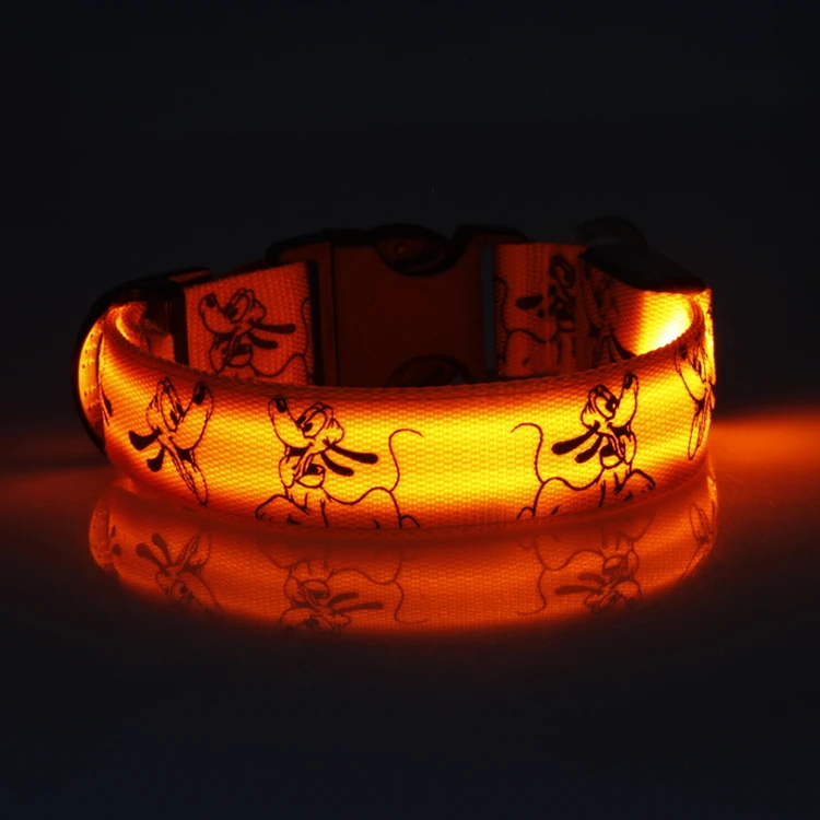 LED Dog Collar Light Night Safety Nylon Pet Dog Collar Glowing Luminous Collar Perro Luz Bright Dog Collar Electronic Pets Items - Image 12