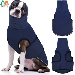 Dog Anxiety Vest,Thunder Jacket for Large Dog Calming Jacket with Hoodie, Dog Anxiety Jacket,Dog Hoodies for Noise
