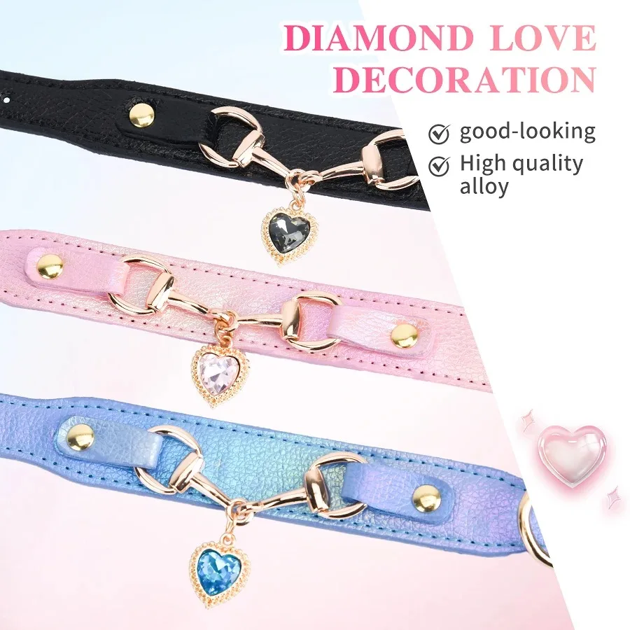 Cats Necklace Stuff Pet Collars Harnesses and Leashes the Goods Accessories Kittens Belt Harness Collar Puppy Products - Image 3