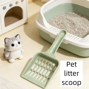 Cat litter shovel new style simple grid cat litter shovel large size fine hole shovel multifunction cat hygiene cleaning tool