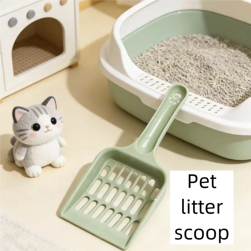 Cat litter shovel new style simple grid cat litter shovel large size fine hole shovel multifunction cat hygiene cleaning tool