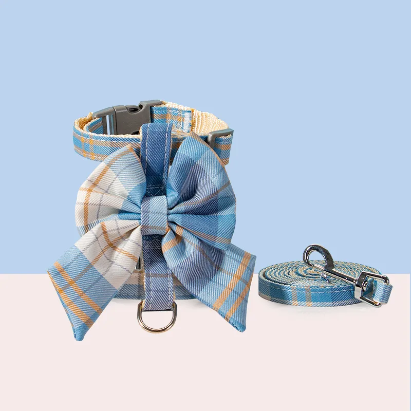Cat Dog Collar Cute Pet Harness with Breast Strap Traction Rope Cat Clothes Harness Vest Princess Puppy Kitten Accessories - Image 9