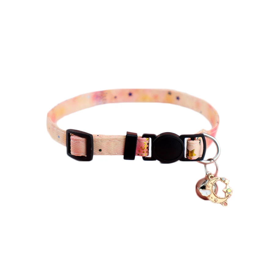 Star Cat Collar with Bell Breakaway Bowknot Small Pet Dog Collars Necklace Quick Release Collier Chain for Puppy Goats - Image 10