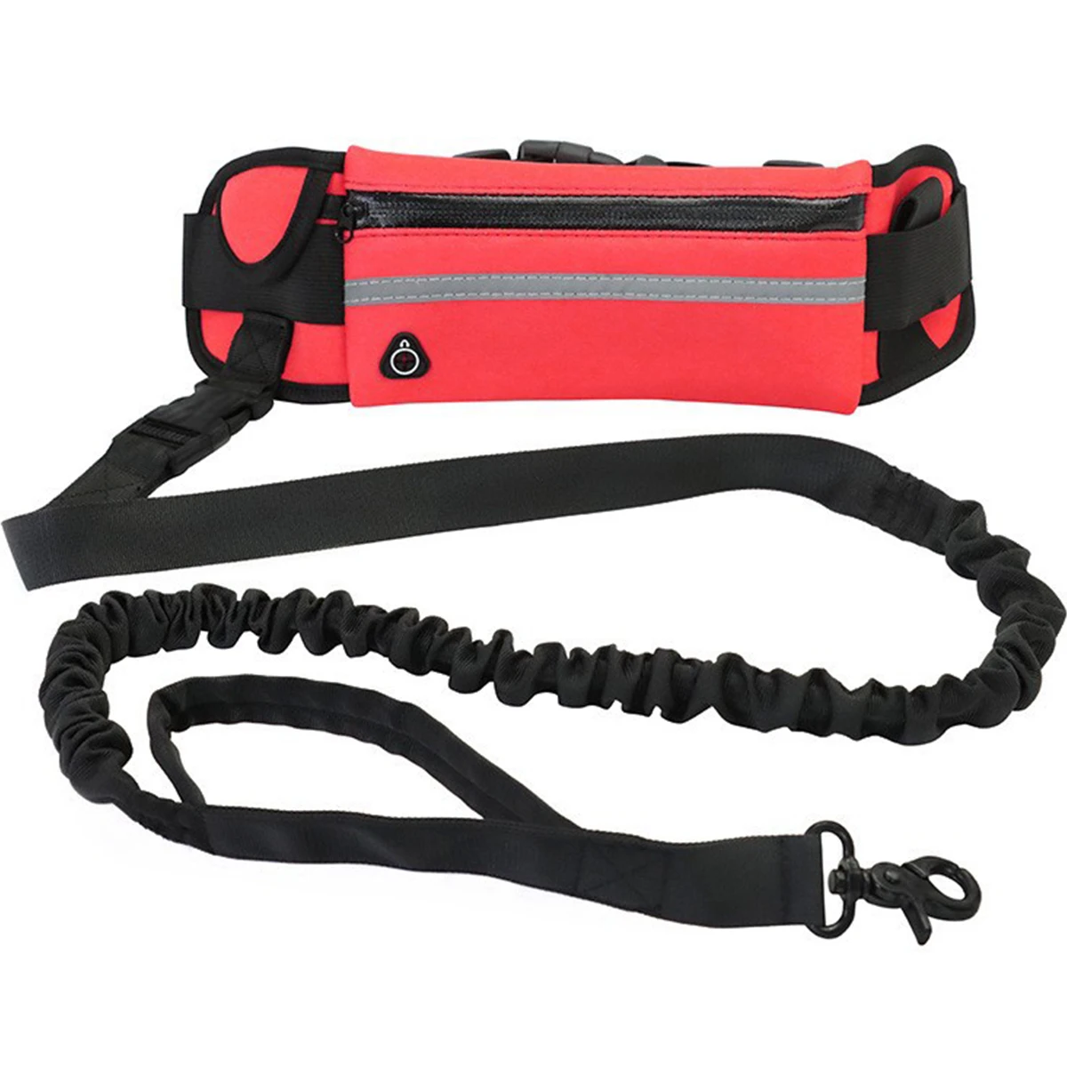 Hands Free Dog Leash for Running Walking Reflective Leash with Waist Bag Retractable Elastic Belt Dog Traction Rope Pet Products - Image 10