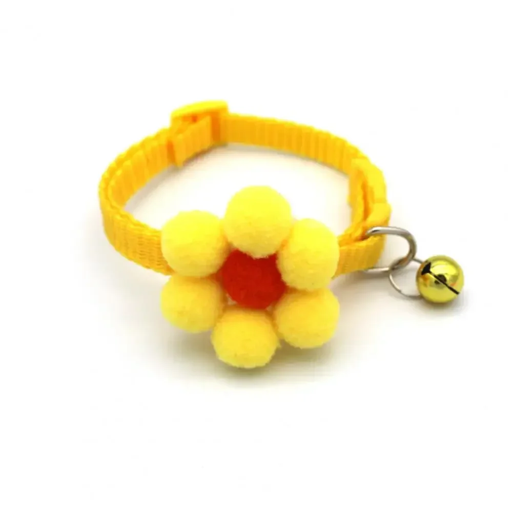 Cute Cat Collar Small Puppy Cat Collars Bow Gatos Kitten Cat Collar Bowknot Necklace with Bell for Dogs Chihuahua Pet Supplies - Image 10