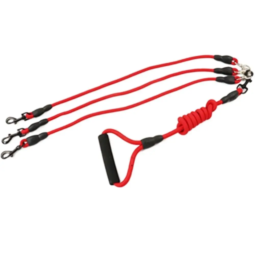 Pet Leash Nylon Double Dual Two Heads Dogs Rope 2 Way Coupler Walk Dogs Collars Harness Leads Dog Leashes - Image 10