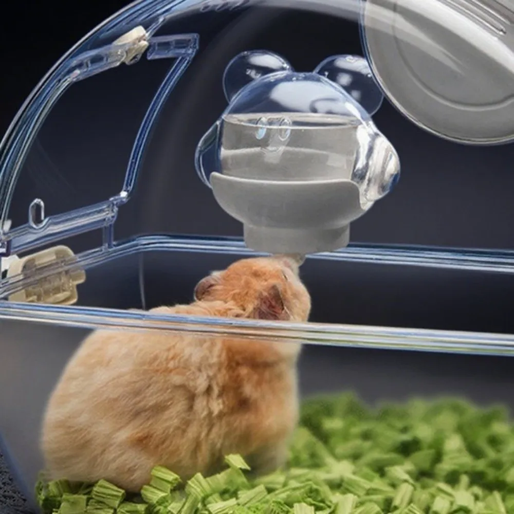 Prevent Dripping Hamster Magnetic Kettle Magnetic Rack Automatic Hamster Water Bottle Wall Mounted 220ml Pet Water Dispenser - Image 5