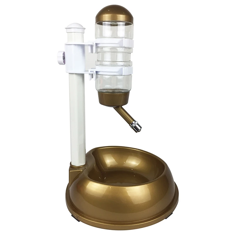Pet Cat Dog Water Drinker Dispenser Food Stand Hamster Feeder Dish Bowl Bottle Automatic Fountain Drinker 4 Colors - Image 8