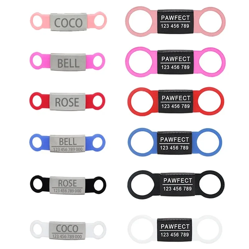 Custom Free Engraving Name plate Tags Pet ID Tags Stainless Steel Personalized For Small Medium Large Dogs Cats Collar Accessory - Image 2