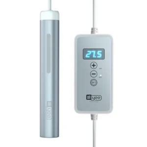 25/50/75W Aquarium Submersible Heater Digital Display Adjustable Water Heating Rod 26-34°C Mini Turtle Heating Rod