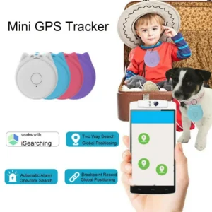 Anti-lost Mini GPS Tracker Bluetooth 5.2 Cartoon Shape Smart Tracker Wireless Plastic Alarm GPS Locator For Pets Kids Elderly