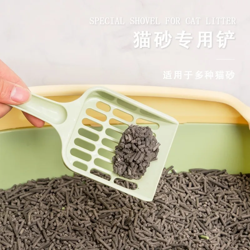 Cat litter shovel new style simple grid cat litter shovel large size fine hole shovel multifunction cat hygiene cleaning tool - Image 4
