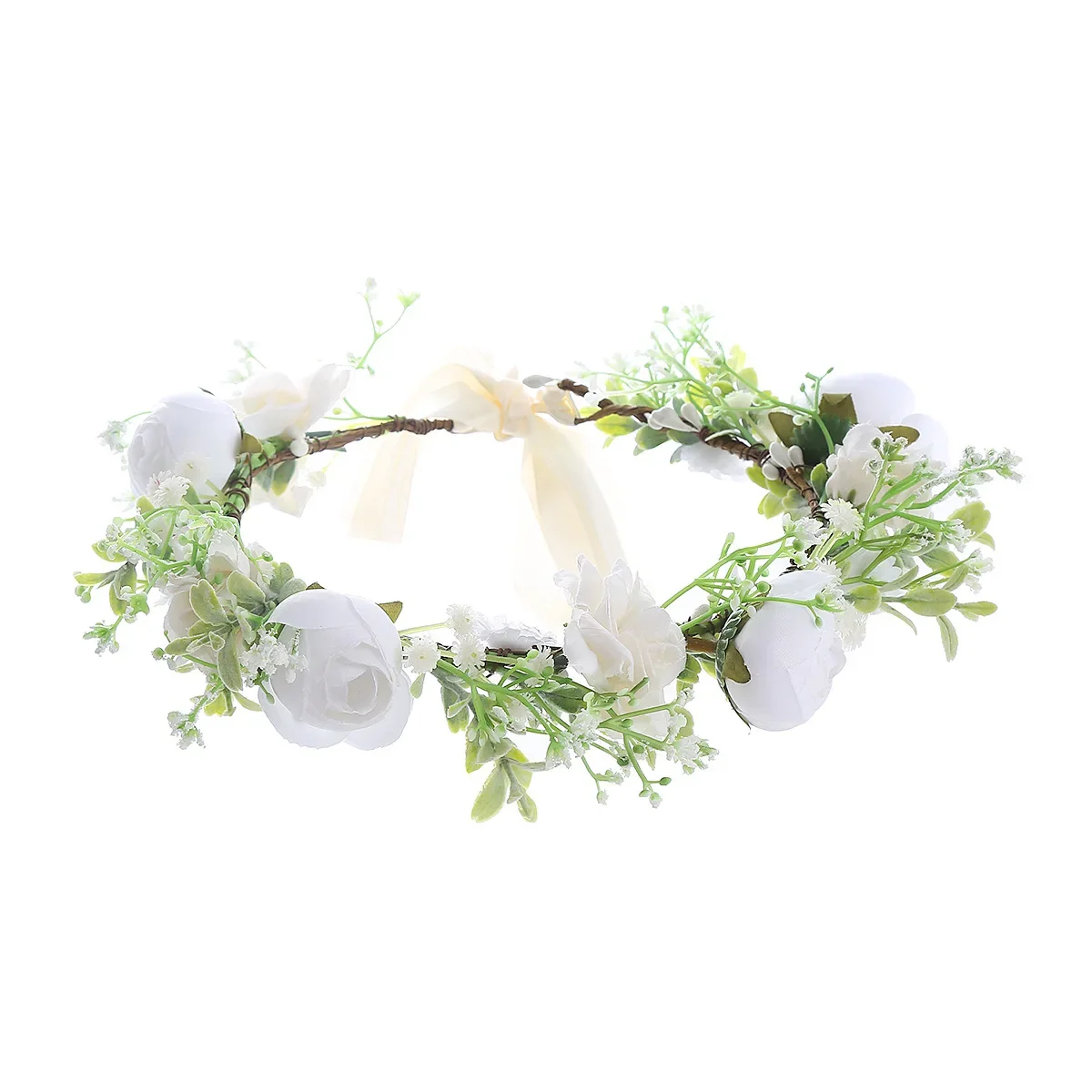 Adjustable Elegant Flower Dog Collar for Medium Large Dogs Cats Wedding Photo Props Pet Costume Accessories - Image 9