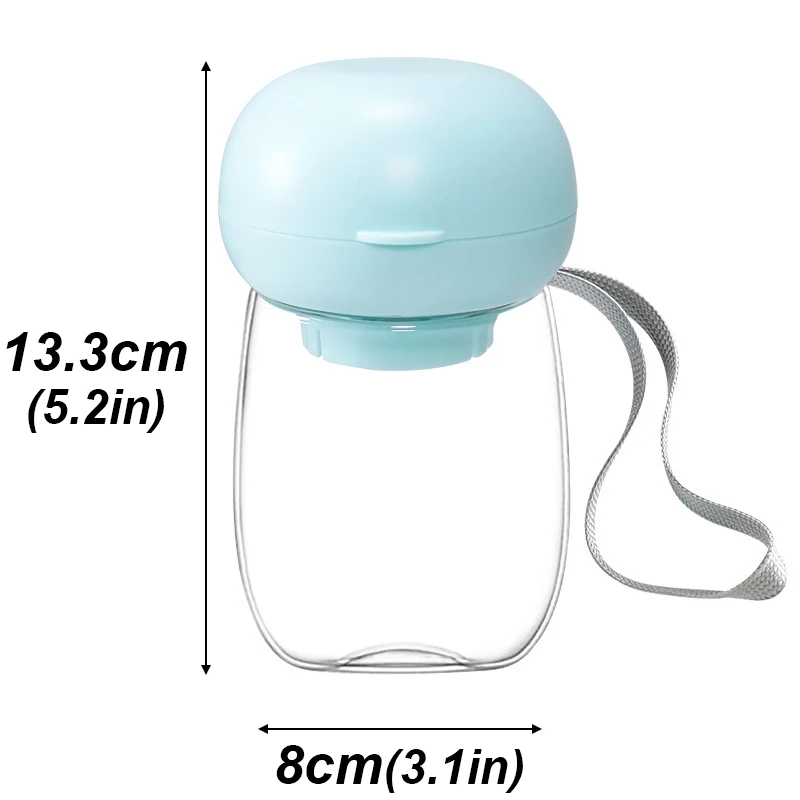 Pets Feeder Bowl Water Dispenser 2 in 1 Portable Food collapsible design portable Cat Outdoor Travel Mushroom Cups Pet Supplies - Image 15