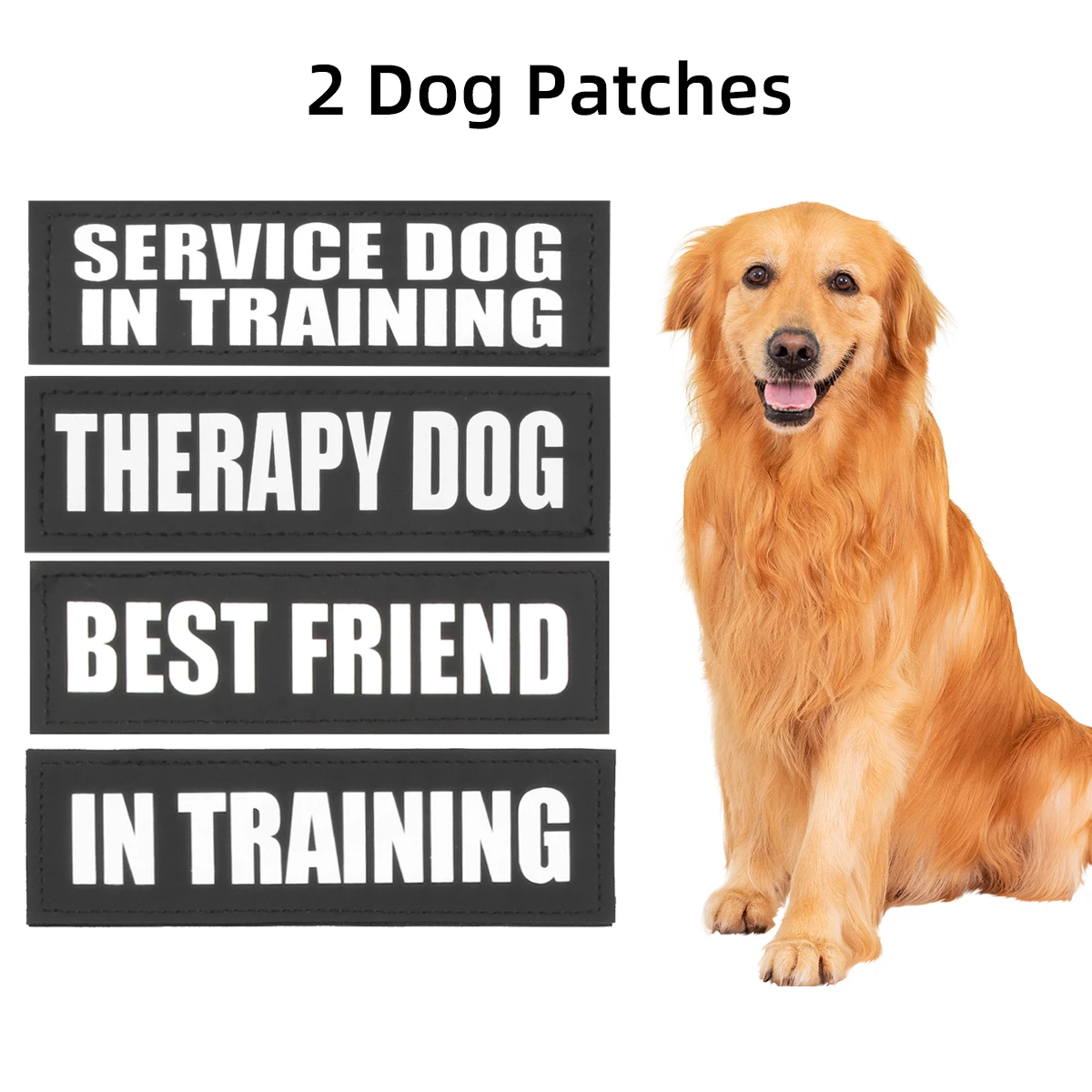 Custom Dog ID Tags For Harness Pet Name Anti-lost number Clothes Patches Dog Paw Print LOGO Personality Labels - Image 5