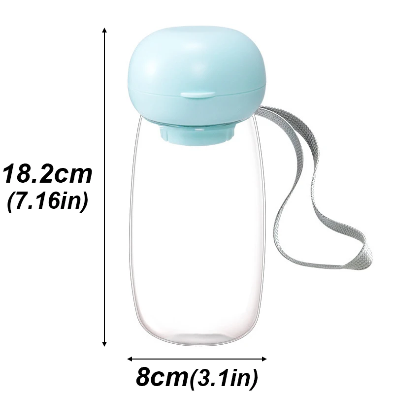 Pets Feeder Bowl Water Dispenser 2 in 1 Portable Food collapsible design portable Cat Outdoor Travel Mushroom Cups Pet Supplies - Image 12