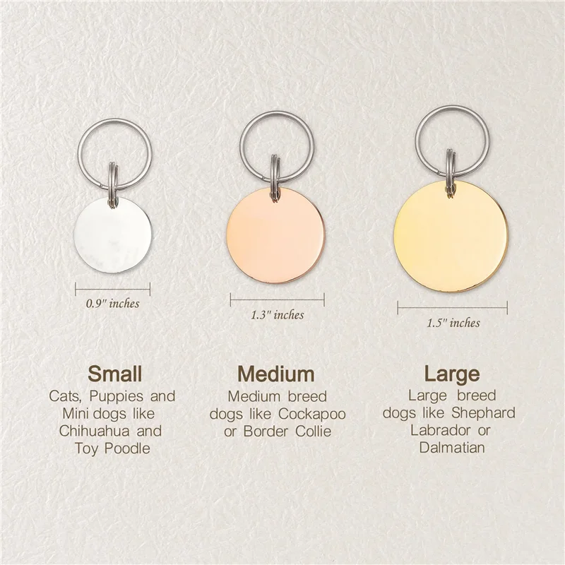 Personalized Pet ID Tags Cute Cat Face Collar Accessories Name Tags ID Collar Pendant Customized Free Engraved Anti-lost Tag - Image 5
