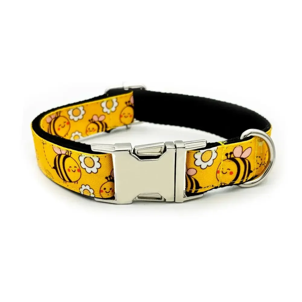 Free Engraving Personalized Dog Collars,Matching Leashes,Customized ID Name Contacts Muilti Design Adjustable Pet Collars - Image 2