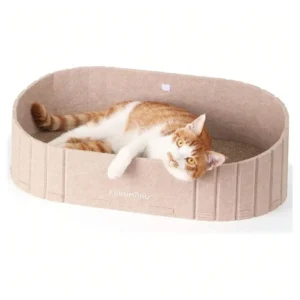 Cat Scratchers Cat Stuff Cat Towercher, 24 Inch Sofa Shape Cat Ching Bed, Reversible Detachable Cats Ching Board, Round Cats Ch