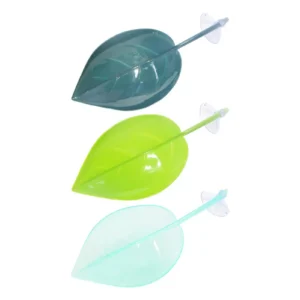 Turtle Basking Habitat Terrace Leaf Shape Terrarium Decor with Suction Cups for Pond Amphibian Toads Leopard Turtles Dwarf Frogs