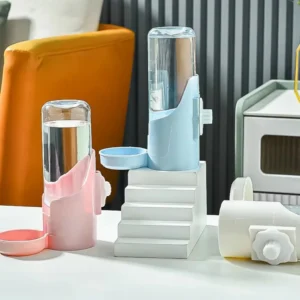 500ml Automatic Hanging Cage Water Dispenser,Bird Cage Water Dispenser Automatic Water Feeder for Birds Parrot Dispenser Bottle