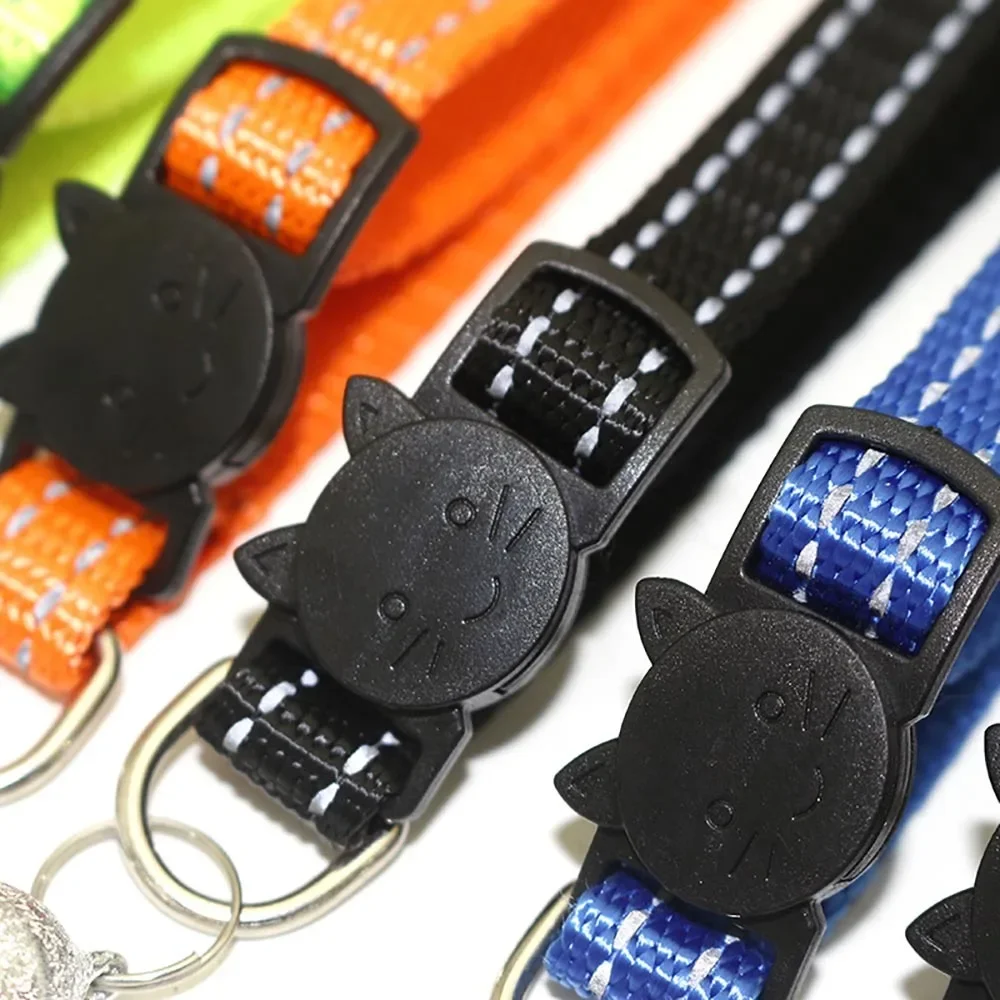 Personalized ID Tag Cat Collar Bell Engraving Safety Breakaway Small Dog Nylon Adjustable for Puppy Kitten Necklace Dropshipping - Image 4