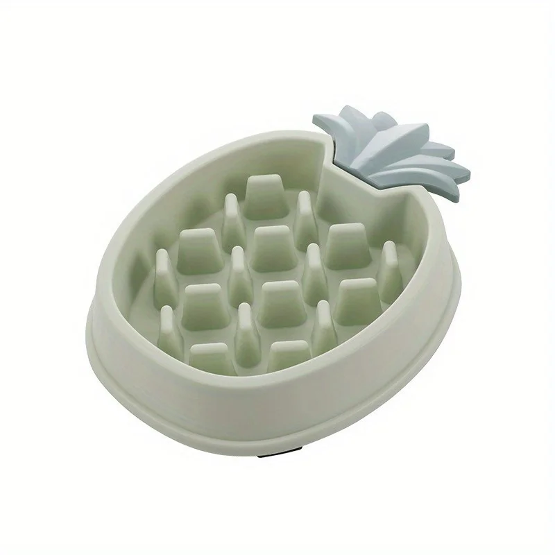 1pc Pineapple Shaped Slow Feeder Pet Bowl Anti-choking Dog Food and Water Bowl Pet Slow Feeding Basin Pet Puzzle Food Feeder - Image 9