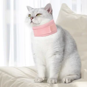 Adjustable Cat Recovery Collar Soft EVA Pet Anti-lick Collar Dog Neck Support Collar Breathable Dog Neck Ring for Dogs Cats