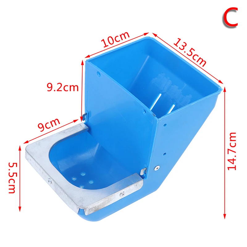 1PC Rabbit Feed Box Hopper Rabbit Cage Rabbit Anti Pickling Feed Trough - Image 9