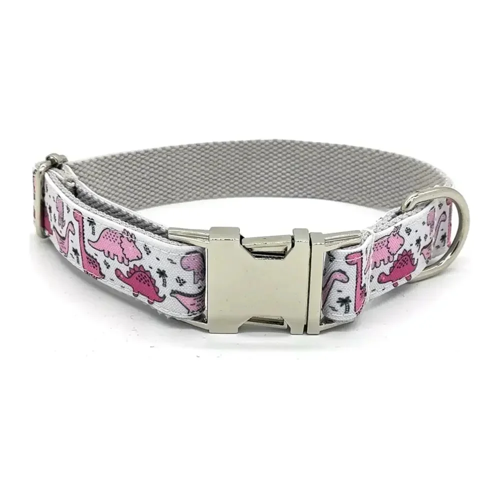 Free Engraving Personalized Dog Collars,Matching Leashes,Customized ID Name Contacts Muilti Design Adjustable Pet Collars - Image 7