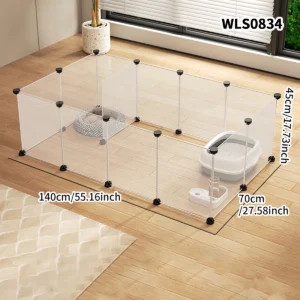 Pet Fence Small Animal Cage Home Indoor Small Fence Wire Mesh Guinea Pig Rabbit Puppy Cage