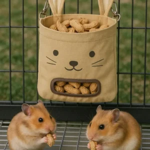 Hanging Design Guinea Pig Feeder Bunny Design With Hooks Rabbit Feeder Storage Holder 2/3holes Grass Dispenser Chinchilla